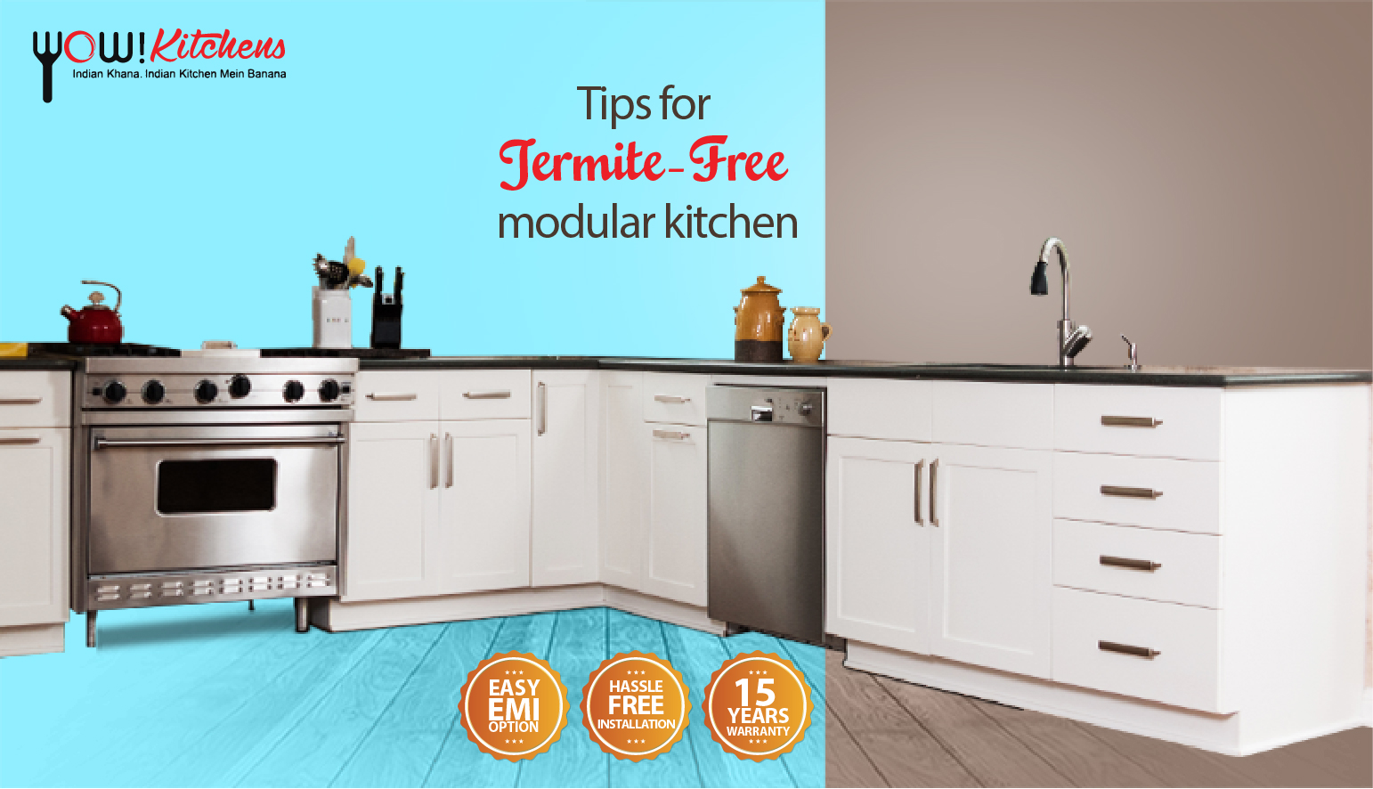 Tips For Termite-Free Modular Kitchen