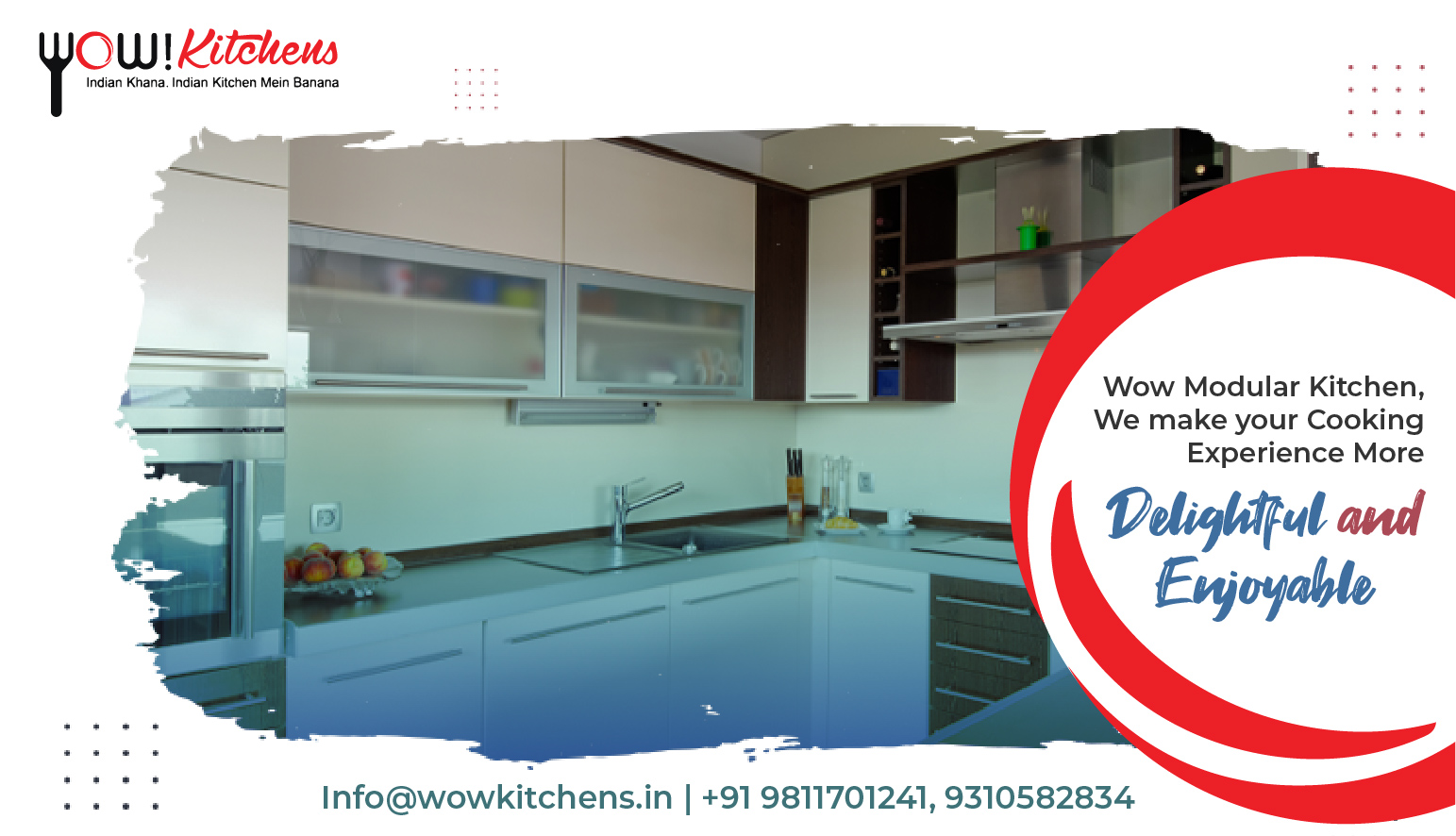 Wow Modular Kitchen, we make your Cooking Experience More Delightful and Enjoyable